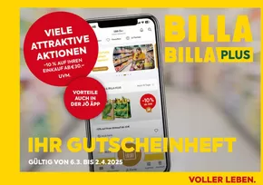 BILLA PLUS Katalog in Steyr | BILLA Gutscheinheft 6.3.-2.4.2025 | 2025-03-06T00:00:00.000Z - 2025-04-02T00:00:00.000Z