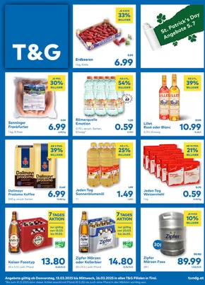 T&G Katalog in Telfs | T&G Flugblatt | 2025-03-13T00:00:00.000Z - 2025-03-26T00:00:00.000Z