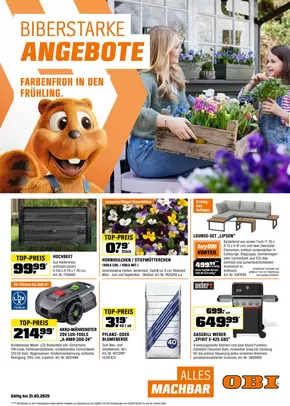 OBI Katalog in Graz | BIBERSTARKE ANGEBOTE | 2025-03-14T00:00:00.000Z - 2025-03-31T00:00:00.000Z