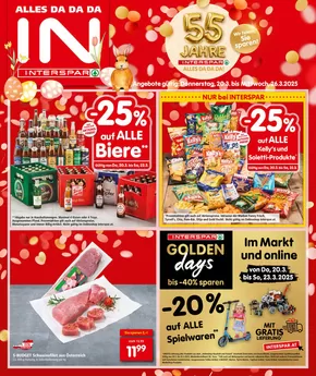 Interspar Restaurant Katalog in Linz | Tolles Angebot für Schnäppchenjäger | 2025-03-20T00:00:00.000Z - 2025-03-26T00:00:00.000Z