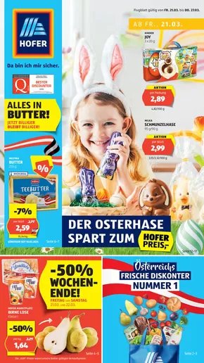Hofer Katalog in Salzburg | Blättern Sie online im HOFER Flugblatt | 2025-03-21T00:00:00.000Z - 2025-03-27T00:00:00.000Z
