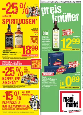 Maximarkt Katalog in Steyr | Aktuelle Schnäppchen und Angebote | 2025-03-24T00:00:00.000Z - 2025-03-29T00:00:00.000Z