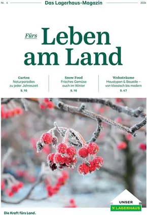 Lagerhaus Katalog | Nr. 4 - Lagerhaus Magazin 2024 | 2025-03-22T00:00:00.000Z - 2025-04-05T00:00:00.000Z