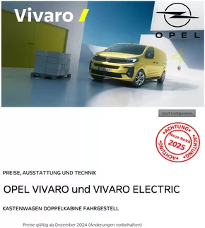 Opel Katalog in Krems an der Donau | Angebote für Schnäppchenjäger | 2025-03-22T00:00:00.000Z - 2025-04-05T00:00:00.000Z