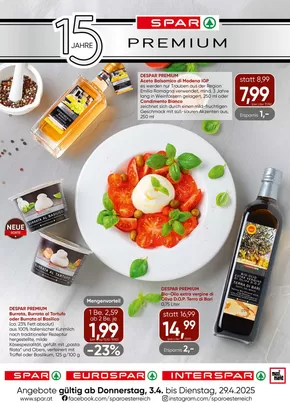 Spar Katalog in Graz | Aktuelle Deals und Angebote | 2025-04-03T00:00:00.000Z - 2025-04-29T00:00:00.000Z