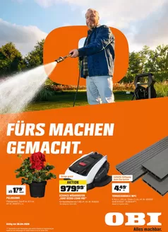 OBI Katalog in Wernstein am Inn | FÜRS MACHEN GEMACHT. | 2026-03-26T00:00:00.000Z - 2026-04-30T00:00:00.000Z