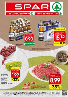 Spar Katalog | Unsere besten Angebote für Sie | 2026-04-16T00:00:00.000Z - 2026-04-22T00:00:00.000Z