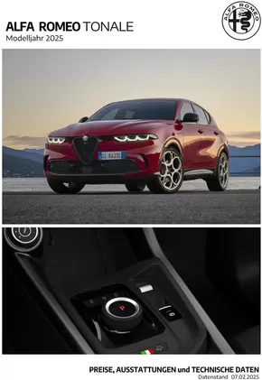 Alfa Romeo Katalog in Wien | Alfa Romeo Tonale | 2025-04-14T00:00:00.000Z - 2026-04-14T00:00:00.000Z