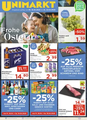 Unimarkt Katalog in Krems an der Donau | Sonderangebote für Sie | 2025-04-16T00:00:00.000Z - 2025-04-22T00:00:00.000Z