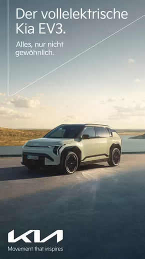 KIA Katalog in Kötschach-Mauthen | Kia EV3 | 2025-04-17T00:00:00.000Z - 2026-04-17T00:00:00.000Z