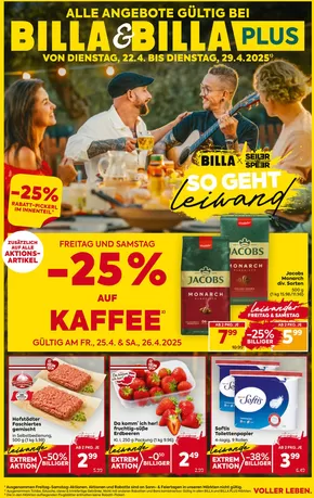 Billa Katalog in Feldbach | BILLA Wien | 2025-04-21T00:00:00.000Z - 2025-04-29T00:00:00.000Z