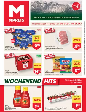 MPreis Katalog in Linz | Neue Angebote zum Entdecken | 2025-04-24T00:00:00.000Z - 2025-04-30T00:00:00.000Z
