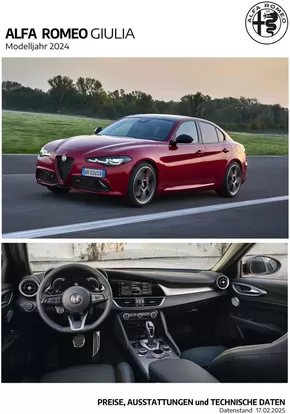 Alfa Romeo Katalog in Wien | Alfa Romeo Giulia | 2025-04-23T00:00:00.000Z - 2026-04-23T00:00:00.000Z