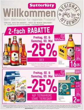 Sutterlüty Katalog in Klösterle | Sutterlüty flugblatt | 2025-05-01T00:00:00.000Z - 2025-05-06T00:00:00.000Z
