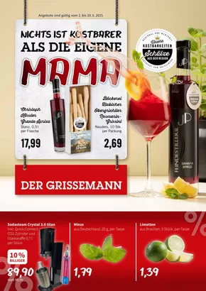 Der Grissemann Katalog | Angebote Der Grissemann | 2025-05-02T00:00:00.000Z - 2025-05-10T00:00:00.000Z