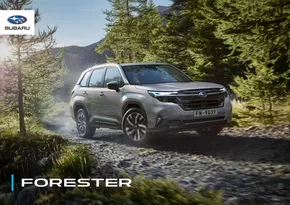 Subaru Katalog in Saalfelden am Steinernen Meer | Forester Modellbroschuere | 2025-05-02T00:00:00.000Z - 2025-05-16T00:00:00.000Z