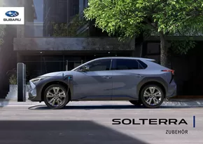 Subaru Katalog in Saalfelden am Steinernen Meer | Solterra Zubehoer | 2025-05-02T00:00:00.000Z - 2025-05-16T00:00:00.000Z