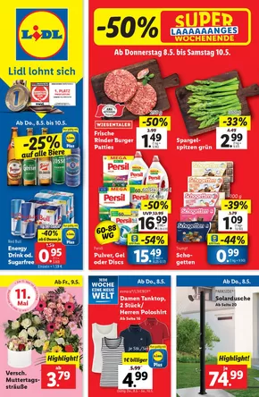 Lidl Katalog | Aktuelle Flugblätter Ab Donnerstag 8.5. | 2025-05-08T00:00:00.000Z - 2025-05-14T00:00:00.000Z