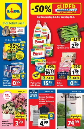 Lidl Katalog in Waidhofen an der Thaya | Tolle Rabatte auf ausgewählte Produkte | 2025-05-08T00:00:00.000Z - 2025-05-14T00:00:00.000Z
