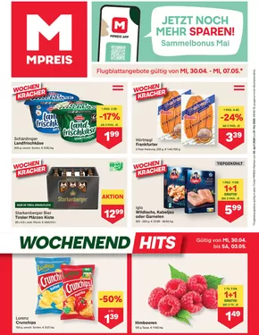 MPreis Katalog in Fügen | Mpreis flugblatt | 2025-04-30T00:00:00.000Z - 2025-05-07T00:00:00.000Z