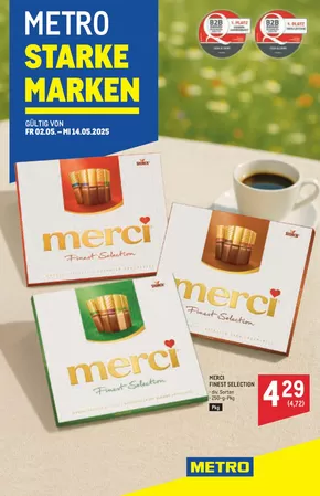 Metro Katalog in Feldkirch | Rabatte und Aktionen | 2025-05-02T00:00:00.000Z - 2025-05-14T00:00:00.000Z