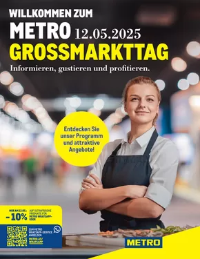 Metro Katalog in Feldkirch | Attraktive Angebote entdecken | 2025-05-12T00:00:00.000Z - 2025-05-12T00:00:00.000Z