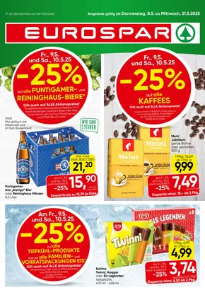 Eurospar Katalog | Angebote Eurospar | 2025-05-08T00:00:00.000Z - 2025-05-21T00:00:00.000Z