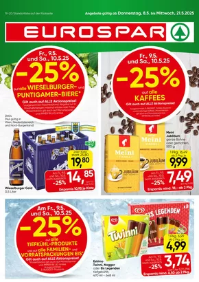Eurospar Katalog | Angebote Eurospar | 2025-05-08T00:00:00.000Z - 2025-05-21T00:00:00.000Z