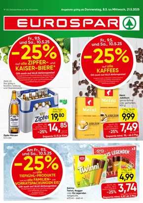 Eurospar Katalog in Feldkirch | Unsere besten Angebote für Sie | 2025-05-08T00:00:00.000Z - 2025-05-21T00:00:00.000Z