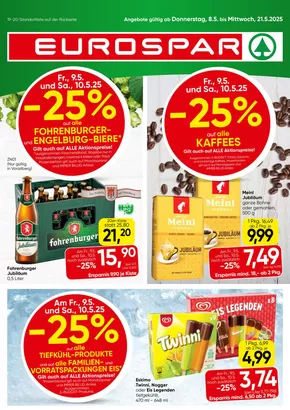 Eurospar Katalog in Palting | Unsere besten Angebote für Sie | 2025-05-08T00:00:00.000Z - 2025-05-21T00:00:00.000Z