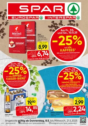 Eurospar Katalog | Top-Angebote für alle Schnäppchenjäger | 2025-05-08T00:00:00.000Z - 2025-05-21T00:00:00.000Z