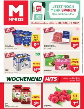 MPreis Katalog | Unsere besten Angebote für Sie | 2025-05-15T00:00:00.000Z - 2025-05-21T00:00:00.000Z