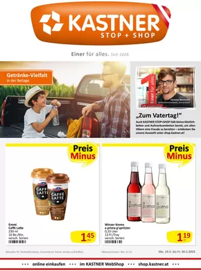 Kastner Katalog | Tolle Rabatte auf ausgewählte Produkte | 2025-05-19T00:00:00.000Z - 2025-05-30T00:00:00.000Z