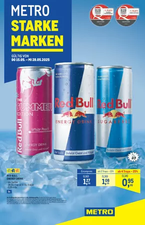 Metro Katalog in Wien | Top-Angebote für alle Schnäppchenjäger | 2025-05-15T00:00:00.000Z - 2025-05-28T00:00:00.000Z