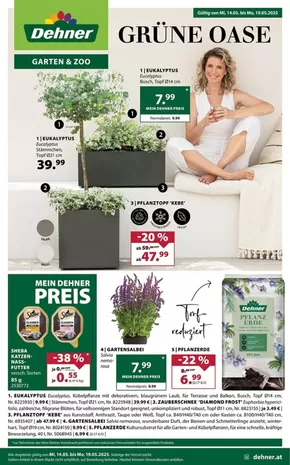 Dehner Katalog in Rankweil | Exklusive Deals für unsere Kunden | 2025-05-14T00:00:00.000Z - 2025-05-19T00:00:00.000Z