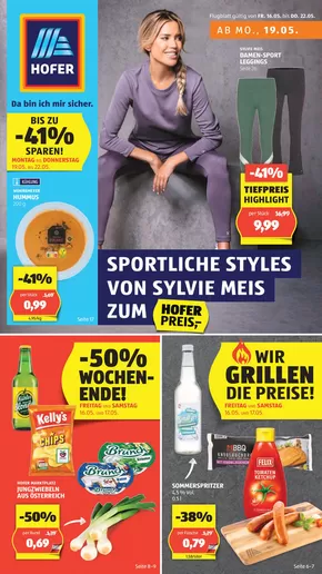 Hofer Katalog in Wolfsbach | Blättern Sie online im HOFER Flugblatt | 2025-05-16T00:00:00.000Z - 2025-05-22T00:00:00.000Z