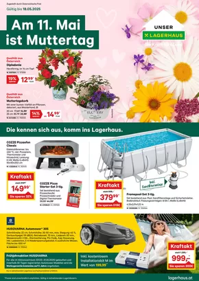 Lagerhaus Katalog in Molln | Lagerhaus Flugblatt Mai 2025 | 2025-05-14T00:00:00.000Z - 2025-05-18T00:00:00.000Z