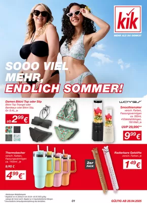 KiK Katalog | KiK Textilien und Non | 2025-04-28T00:00:00.000Z - 2025-05-31T00:00:00.000Z