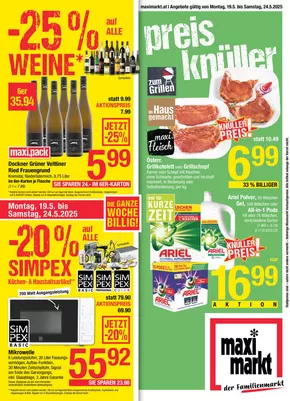 Maximarkt Katalog | Aktuelle Schnäppchen und Angebote | 2025-05-19T00:00:00.000Z - 2025-05-24T00:00:00.000Z