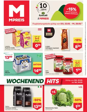 MPreis Katalog in Altenmarkt im Pongau | Exklusive Schnäppchen | 2025-05-22T00:00:00.000Z - 2025-05-27T00:00:00.000Z