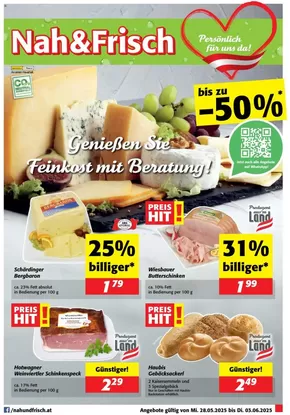 Nah & Frisch Katalog in Leoben | Aktuelle Sonderaktionen | 2025-05-28T00:00:00.000Z - 2025-06-03T00:00:00.000Z