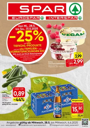 Spar Katalog in Wien | Spar flugblatt | 2025-05-28T00:00:00.000Z - 2025-06-04T00:00:00.000Z