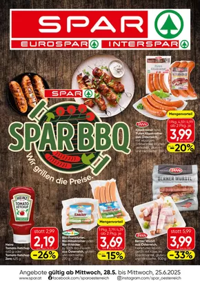 Spar Katalog in Graz | Attraktive Angebote entdecken | 2025-05-28T00:00:00.000Z - 2025-06-25T00:00:00.000Z