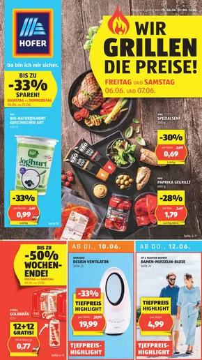 Hofer Katalog in Wien | Blättern Sie online im HOFER Flugblatt | 2025-06-06T00:00:00.000Z - 2025-06-12T00:00:00.000Z