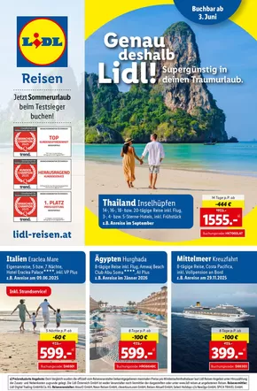 Lidl Katalog in Gmunden | Aktuelle Reiseprospekte Themenprospekt "Last Minute" | 2025-06-04T00:00:00.000Z - 2025-07-06T00:00:00.000Z