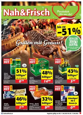 Nah & Frisch Katalog in Ottensheim | Rabatte und Aktionen | 2025-06-11T00:00:00.000Z - 2025-06-17T00:00:00.000Z