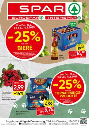 Spar Katalog in Gratkorn | Unsere besten Deals für Sie | 2025-06-12T00:00:00.000Z - 2025-06-17T00:00:00.000Z