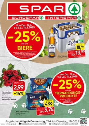 Eurospar Katalog in Wien | Neue Angebote zum Entdecken | 2025-06-12T00:00:00.000Z - 2025-06-17T00:00:00.000Z