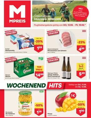MPreis Katalog | Aktuelle Deals und Angebote | 2025-06-12T00:00:00.000Z - 2025-06-17T00:00:00.000Z