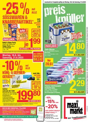 Maximarkt Katalog in Salzburg | Sonderangebote für Sie | 2025-06-16T00:00:00.000Z - 2025-06-21T00:00:00.000Z